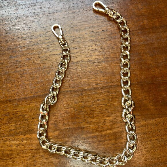 Kate Spade Chunky Gold Chain – 16” Handbag Strap / Statement Chain - Picture 1 of 5